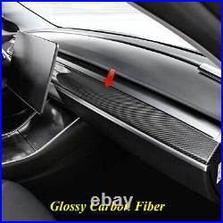 For Tesla Model 3 17-20 Model Y Car Interior Console Dashboard Panel Cover Trim For Tesla Model 3 17-20 Model Y Car Interior Console Dashboard Panel Cover Trim