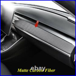 For Tesla Model 3 17-20 Model Y Car Interior Console Dashboard Panel Cover Trim For Tesla Model 3 17-20 Model Y Car Interior Console Dashboard Panel Cover Trim