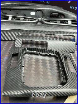 01-06 BMW E46 M3 Coupe 8pc Interior Trim Set Kit Carbon Fiber Wrapped