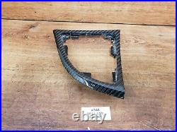 08-13 BMW E82 Carbon Fiber Center Console Doors Interior Trim SET NOTE