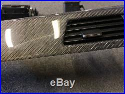 08-13 BMW E92 E93 M3 Carbon Fiber Gloss Finish Interior Trim Kit 7pc Set