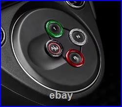 100% Carbon Fiber For FIAT 500 ABARTH 595 695 2012-2023 Gear Shift Button Cover