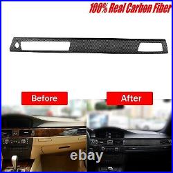 100% Carbon Fiber Interior Dash Panel trim Fits BMW 3 Series E90 E92 E93 2005-12