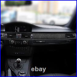 100% Carbon Fiber Interior Dash Panel trim Fits BMW 3 Series E90 E92 E93 2005-12