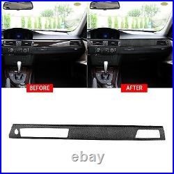 100% Carbon Fiber Interior Dash Panel trim Fits BMW 3 Series E90 E92 E93 2005-12