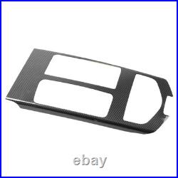 10Pcs Car Interior Trim Kit Central Control Door Dashboard Panel Carbon Fiber