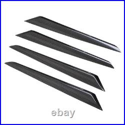 10Pcs Car Interior Trim Kit Central Control Door Dashboard Panel Carbon Fiber