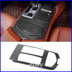 10Pcs Car Interior Trim Kit Central Control Door Dashboard Panel Carbon Fiber