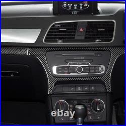 10pcs Car Interior Set Trim Carbon Fiber Sticker For Audi Q3 2013-2018 auto only 10pcs Car Interior Set Trim Carbon Fiber Sticker For Audi Q3 2013-2018 auto only