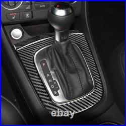 10pcs Car Interior Set Trim Carbon Fiber Sticker For Audi Q3 2013-2018 auto only