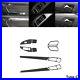 10x RHD Carbon Fiber Interior Door Decal Cover Trim For Benz C-CLASS W203 Type C