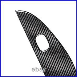 10x RHD Carbon Fiber Interior Door Decal Cover Trim For Benz C-CLASS W203 Type C