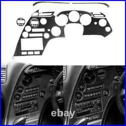 10x Real Carbon Fiber Full Interior Trim Kits RHD For Toyota Supra A80 MK4 93-99