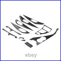 11Pcs/Set Dry Carbon Fiber Interior Decoration Center Console Gear Air Outlet 11Pcs/Set Dry Carbon Fiber Interior Decoration Center Console Gear Air Outlet