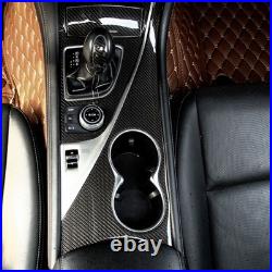 11Pcs/Set Dry Carbon Fiber Interior Decoration Center Console Gear Air Outlet 11Pcs/Set Dry Carbon Fiber Interior Decoration Center Console Gear Air Outlet