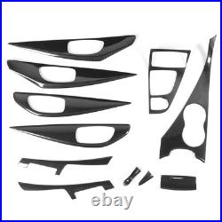 11Pcs/Set Dry Carbon Fiber Interior Decoration Center Console Gear Air Outlet 11Pcs/Set Dry Carbon Fiber Interior Decoration Center Console Gear Air Outlet