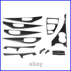 11Pcs/Set Dry Carbon Fiber Interior Decoration Center Console Gear Air Outlet 11Pcs/Set Dry Carbon Fiber Interior Decoration Center Console Gear Air Outlet