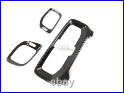 12-19 Fits Volvo V40 5D Hatchback Interior Air Frame Set Trim Carbon Fiber