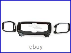 12-19 Fits Volvo V40 5D Hatchback Interior Air Frame Set Trim Carbon Fiber