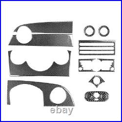 13Pcs Carbon Fiber Full Set Interior Trim Kit For BMW Mini Cooper R50 R53 05-06