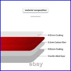 13Pcs Red Carbon Fiber Interior Decorative Cover Trim For Porsche Boxster / 996
