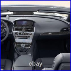 14Pcs For BMW 6 Series E63 E64 2004-10 Carbon Fiber Full Set Interior Cover Trim