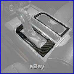 15-19 Ford F150 9 Piece Molded Carbon Fiber Interior Dash Trim Bezel Kit