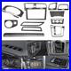 15PCS Carbon Fiber Interior Dashboard Cover Set For Golf 7 GTI MK7 2014-19 Left