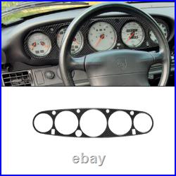 15PCS Carbon Fiber Interior Full Kits Trim For Porsche 911 1989-97