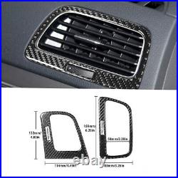 15PCS Full Set Carbon Fiber Interior Dashboard Cover For VW Golf 7 GTI MK7 14-19