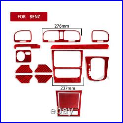 15PCS Red Carbon Fiber Interior Full Set Kit Trim For VW Golf 6 MK6 GTI 2008-12 15PCS Red Carbon Fiber Interior Full Set Kit Trim For VW Golf 6 MK6 GTI 2008-12