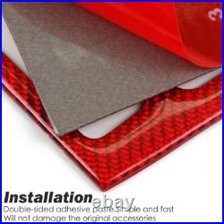 15PCS Red Carbon Fiber Interior Full Set Kit Trim For VW Golf 6 MK6 GTI 2008-12 15PCS Red Carbon Fiber Interior Full Set Kit Trim For VW Golf 6 MK6 GTI 2008-12