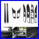 15Pcs Carbon Fiber Door’s Interior Decorative Cover Trim For Mitsubishi Lancer