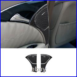 15Pcs Carbon Fiber Interior Full Kit Cover Trim For Mercedes-Benz E-Class W211