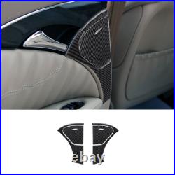 15Pcs Carbon Fiber Interior Full Kit Cover Trim For Mercedes-Benz E-Class W211