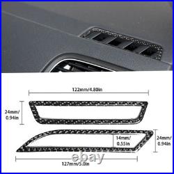 15Pcs For VW Golf 7 GTI MK7 14-19 Carbon Full Set Fiber Interior Dashboard Cover 15Pcs For VW Golf 7 GTI MK7 14-19 Carbon Full Set Fiber Interior Dashboard Cover