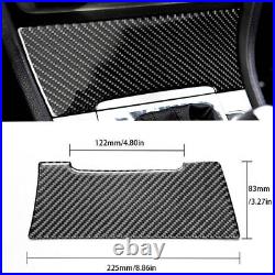 15X For VW Golf 7 GTI MK7 14-19 Carbon Full Set Fiber Interior Dashboard Cover