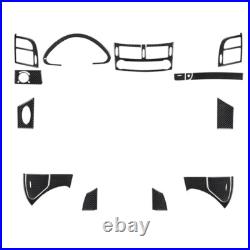 16×Carbon Fiber For Benz E-Class W211 2003-2009 Interior Full Set Decor Trim Kit