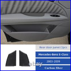 16×Carbon Fiber For Benz E-Class W211 2003-2009 Interior Full Set Decor Trim Kit