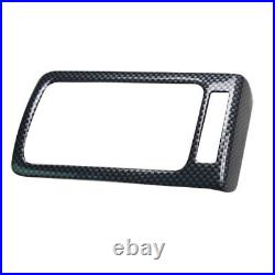 16PC Car Interior Carbon Fiber Cover Panel Frame Kit For Toyota Corolla 07-12