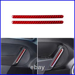 16Pcs Car Interior Cover Trim Set Red Carbon Fiber For VW Beetle 2012-2018 16Pcs Car Interior Cover Trim Set Red Carbon Fiber For VW Beetle 2012-2018