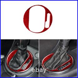 16Pcs Car Interior Cover Trim Set Red Carbon Fiber For VW Beetle 2012-2018 16Pcs Car Interior Cover Trim Set Red Carbon Fiber For VW Beetle 2012-2018