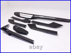 17-20 Audi S3 Carbon Fiber Interior Trim Set OEM 8W0867409AB