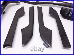 17-20 Audi S3 Carbon Fiber Interior Trim Set OEM 8W0867409AB