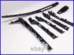 17-20 Audi S3 Carbon Fiber Interior Trim Set OEM 8W0867409AB