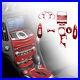 17 Pcs Red Carbon Fiber Interior Decorative Cover Trim For Nissan 370Z 2009-2020