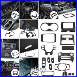 17PCS/Set ABS Carbon Fiber Interior decoration Trim For Ford Ranger 2015-2021 17PCS/Set ABS Carbon Fiber Interior decoration Trim For Ford Ranger 2015-2021