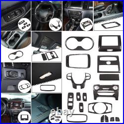 17PCS/Set ABS Carbon Fiber Interior decoration Trim For Ford Ranger 2015-2021