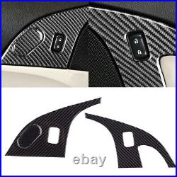 17x Real Carbon Fiber Interior Cover Trim Set Fit For Chevrolet Corvette C6 ln