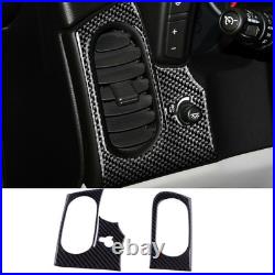 17x Real Carbon Fiber Interior Cover Trim Set Fit For Chevrolet Corvette C6 xg